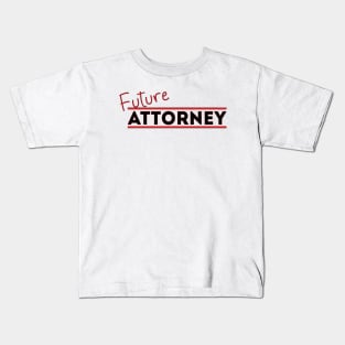 Future Attorney Kids T-Shirt